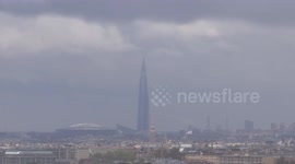 St Petersburg meets the coldest May with heavy rains since the beginning of the millennium, St Petersburg, Russia