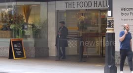 London's marquee department store Selfridges reopens food hall for the first time since lockdown