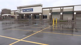 More and more empty retail space as the COVID 19 economic disaster worsens and stores and businesses close permanently