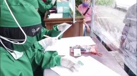 Covid-19 Bulk Swab Test at Sawahlunto Indonesia