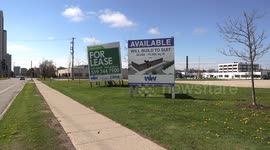 For lease signs popping up all over the place in Ontario Canada as businesses close amid COVID 19 pandemic induced economic recession