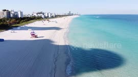 MIAMI BEACH EMPTY FOR COVID-19