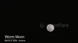 Worm Moon Time lapse
