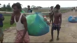 Residents evacuate as cyclone Amphan moves closer to India's Odisha coast