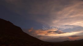 Pretty Sky Over Mountains