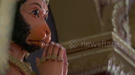 Hanuman With Hands Together