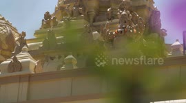 Deities on Temple Roof