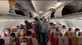 Migrants Workers Returning From Abu Dhabi Due to COVID-19 Pandemic.