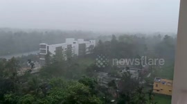 Heavy rain hits eastern India as Cyclone Amphan makes landfall