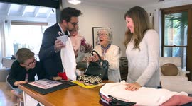 Aussie family creates surprise in-home boutique for dementia gran *UNCAPTIONED/NO MUSIC*
