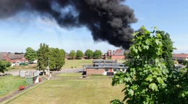Newton Le Willows fire