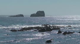 Large Rocks and Boulder In Ocean