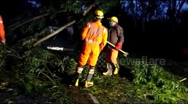 Indian officials battle to clear roads devastated by cyclone Amphan