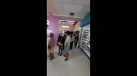 Although government has not eased lockdown yet, many Indonesians have queued in shopping mall