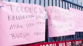 THR Demonstration at Corona Pandemic in West Sumatera