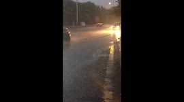 Edinburgh Flooding A90