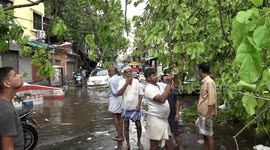 Kolkata residents assess damage after super cyclone Amphan tears through eastern India