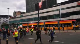 Employers' strike in Warsaw