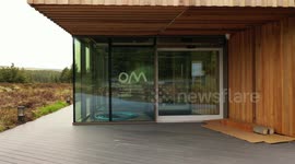 New OM Dark Sky Observatory In Davagh Forest - Drone Clip 6