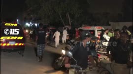 Rescue operations continue on site of deadly Karachi plane crash