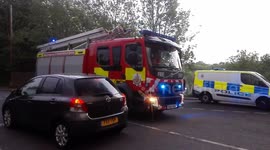 Emergency services attend large fire in Rochdale