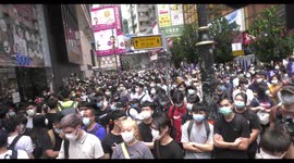 Protesters gather, claim