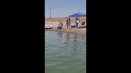 Life is getting back to normal in Lake Elsinore, CA