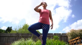 Fitness enthusiasts go crazy for Prosecco Pilates as they balance glasses of bubbly during workouts to help unwind during lockdown
