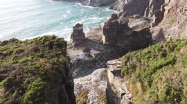West Quarry, Trebarwith strand, Cornwall.
