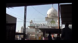 On the martyrdom day of Guru Arjun Dev ji, with great reverence, the whole world was blessed with happiness  Devotees worshiped in the historic Gurudwara Manji Saheb with social distancing