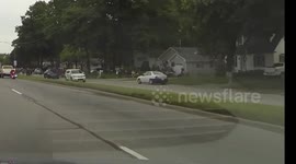 Busted doing burnouts at car cruise in Michigan