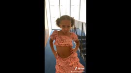 Model behaviour, 7 year old sassy Aavah