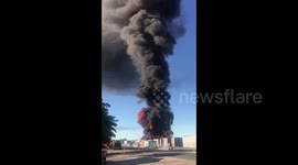 The fire in Stockton 26/05/2020