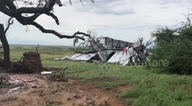 Video shows damage caused by tornado near Texas city of Lubbock
