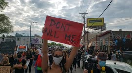 George Floyd: Year since protests held across Minneapolis in reaction to police killing