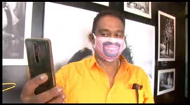 Photographer in India creates custom face masks for people during COVID-19 lockdown