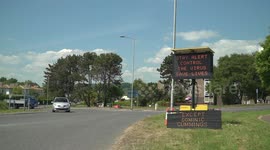 COVID-19 road sign in Dorset sees additional message 'Except Dominic Cummings'