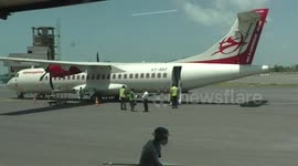 Flight from Mumbai lands in western India after aviation services resume amid Covid-19 lockdown