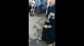 Traffic Exist In Egyptian Fish Market In Corona Virus Days