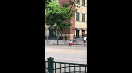 Minneapolis police use tear gas and rubber bullets to disperse George Floyd protest