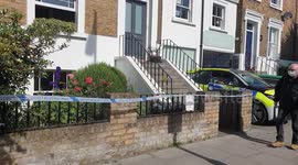 London police cordon off house after man found with knife injuries and woman found unresponsive