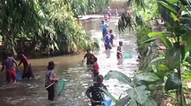 poisoning the fish... river party