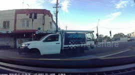 Two Toyota cars crashes