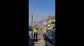 Firefighters respond to blaze sweeping 12 properties in Watford