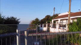 Isle of Sheppey Cliff Collapse at Eastchurch, UK