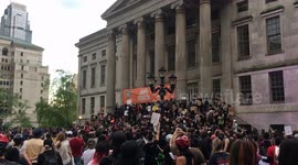 GEORGE FLOYD PROTEST AT BOROUGH HALL IN DOWNTOWN BROOKLYN, MAY 30 2020