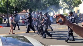 San Jose George Floyd protesters subject to heavy-handed police force