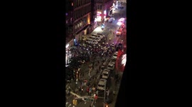 George Floyd NYC Protest - Police Push Back - May 30 2020