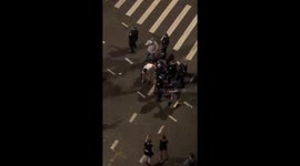George Floyd NYC Protest - Police Push Back - May 30 2020
