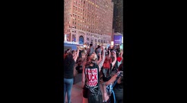 Protest for George Floyd in Times Square 05.29.20